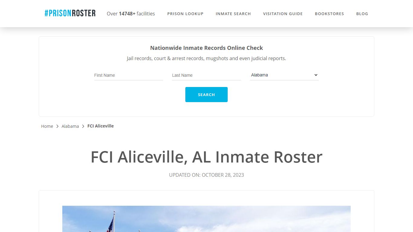 FCI Aliceville, AL Inmate Roster - Prisonroster